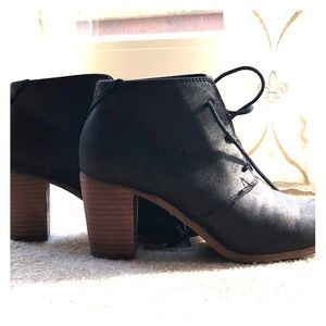Tom’s Black Booties